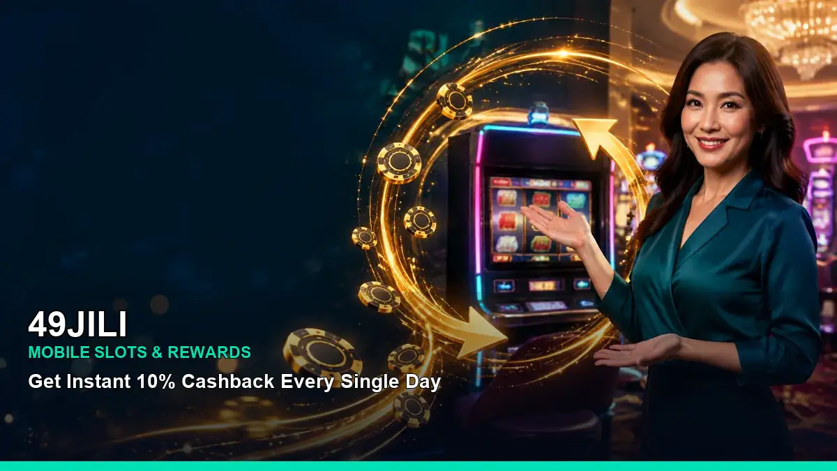 49JILI mobile slots promotion for Philippine players